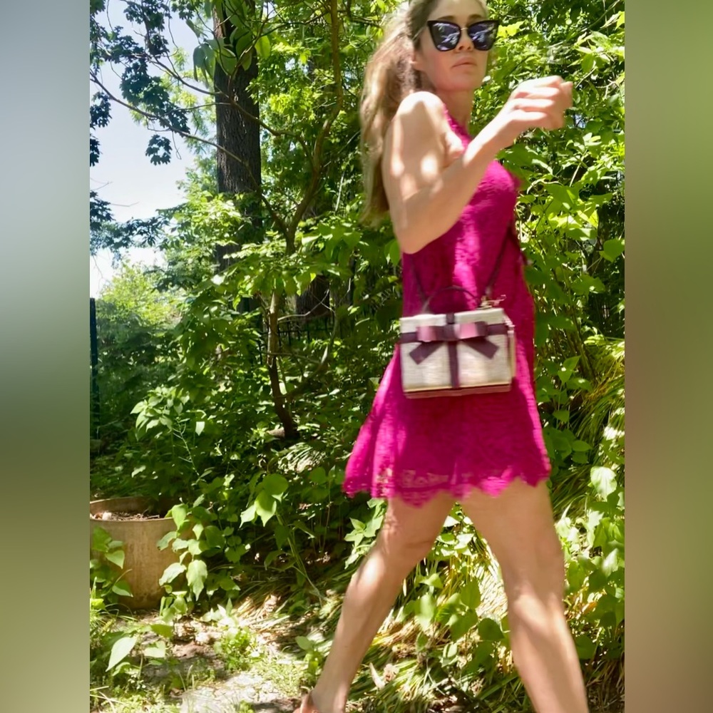 Free People Fuchsia Lace Heart in Two
Mini Dress - Picture 10 of 14